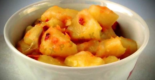 Гуляш из картофеля