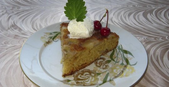 Пломбирная шарлотка