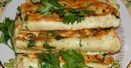 Рулетики из лаваша жареные