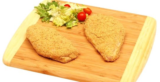 Шницель из грудки