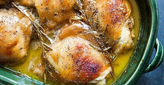 Курица в медово-горчичном соусе