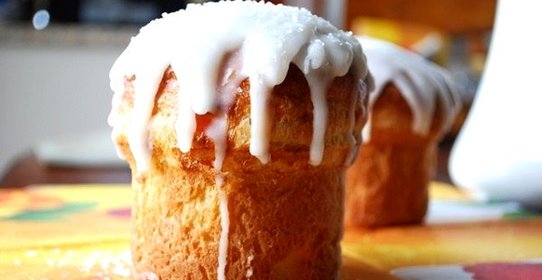 Кулич сахарный