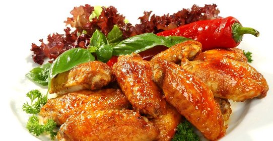 Куриные крылышки в мультиварке